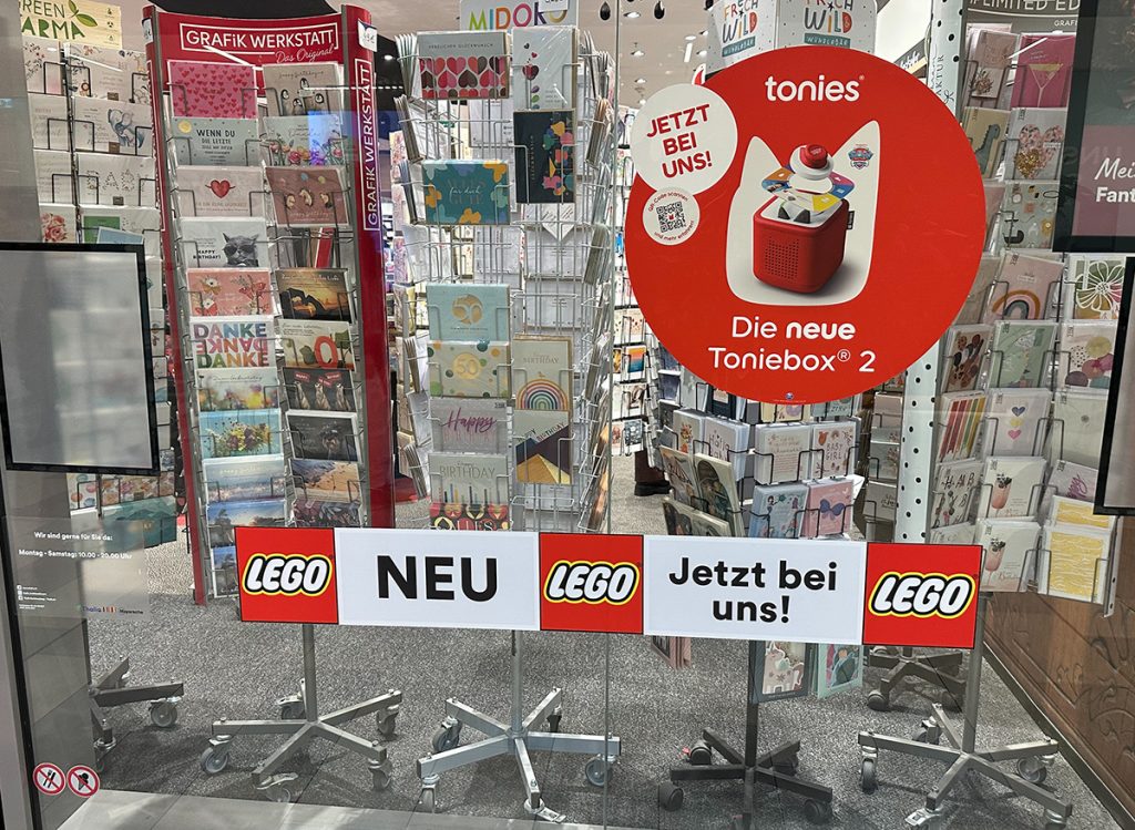 Jede Menge LEGO bei Thalia
