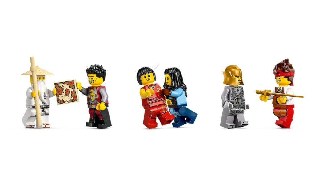 LEGO Ninjago Legacy Set 15-jähriges Jubiläum der Vier-Waffen-Schmiede (71858)