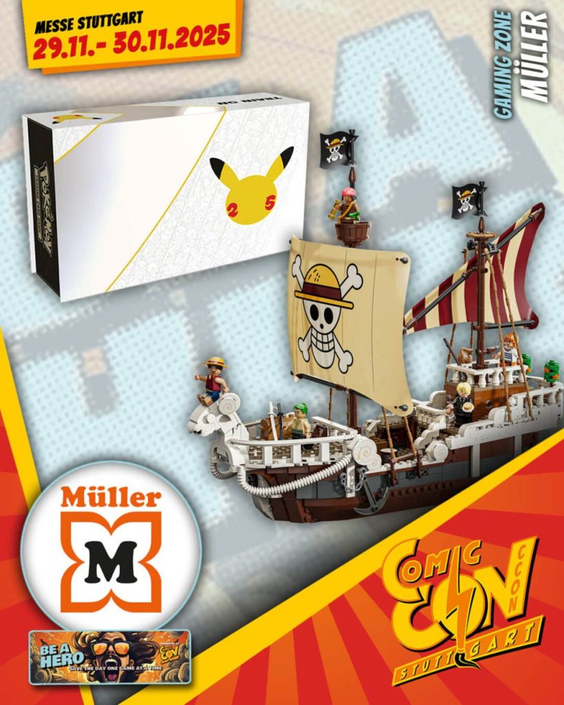 Müller mit Pop-up-Shop auf der Comic Con Stuttgart 2025
