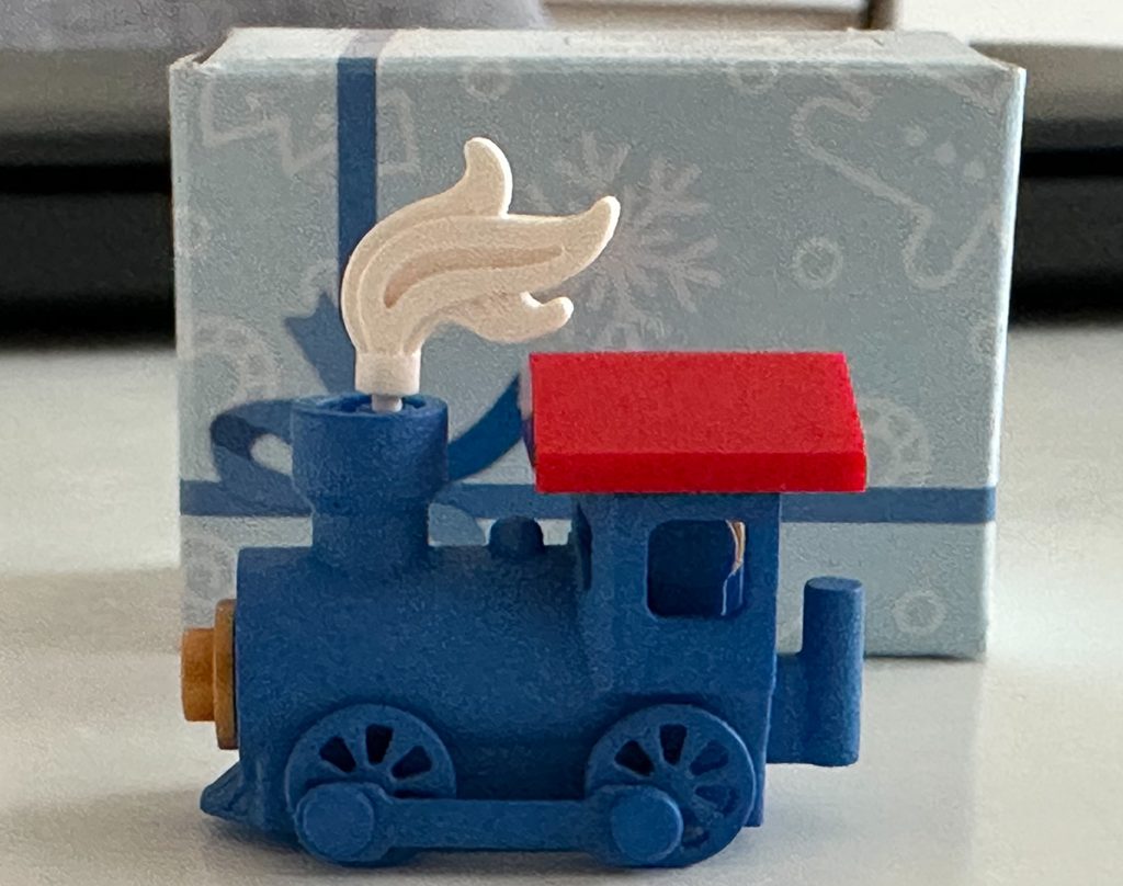 Die Mini-Lok aus dem 3D-Drucker