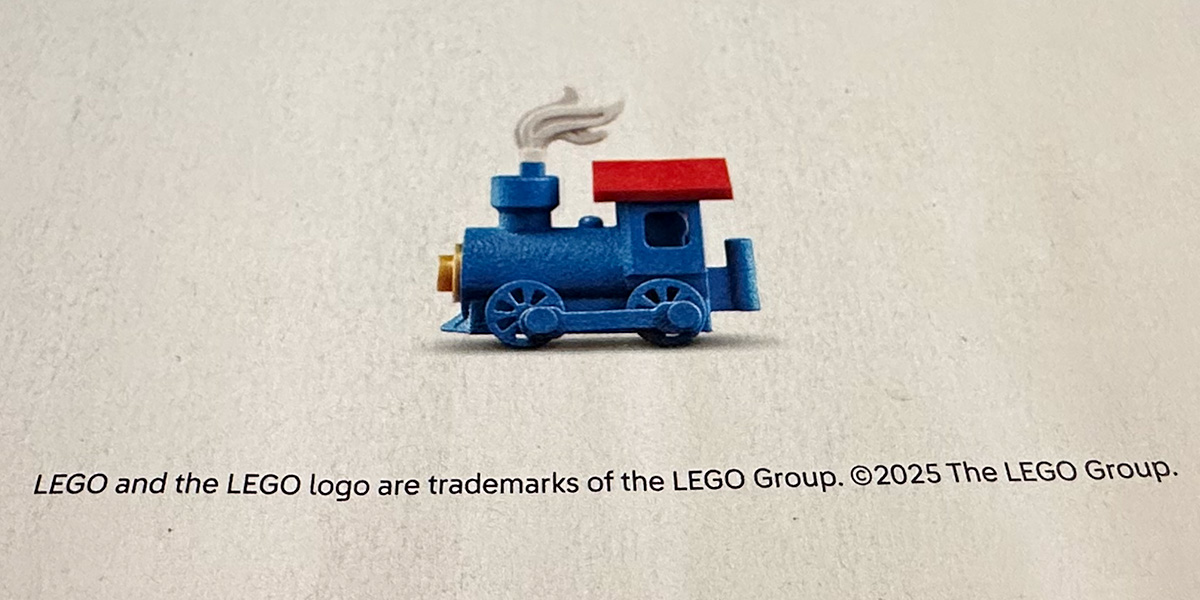 LEGO Mini-Lok aus dem 3D-Drucker
