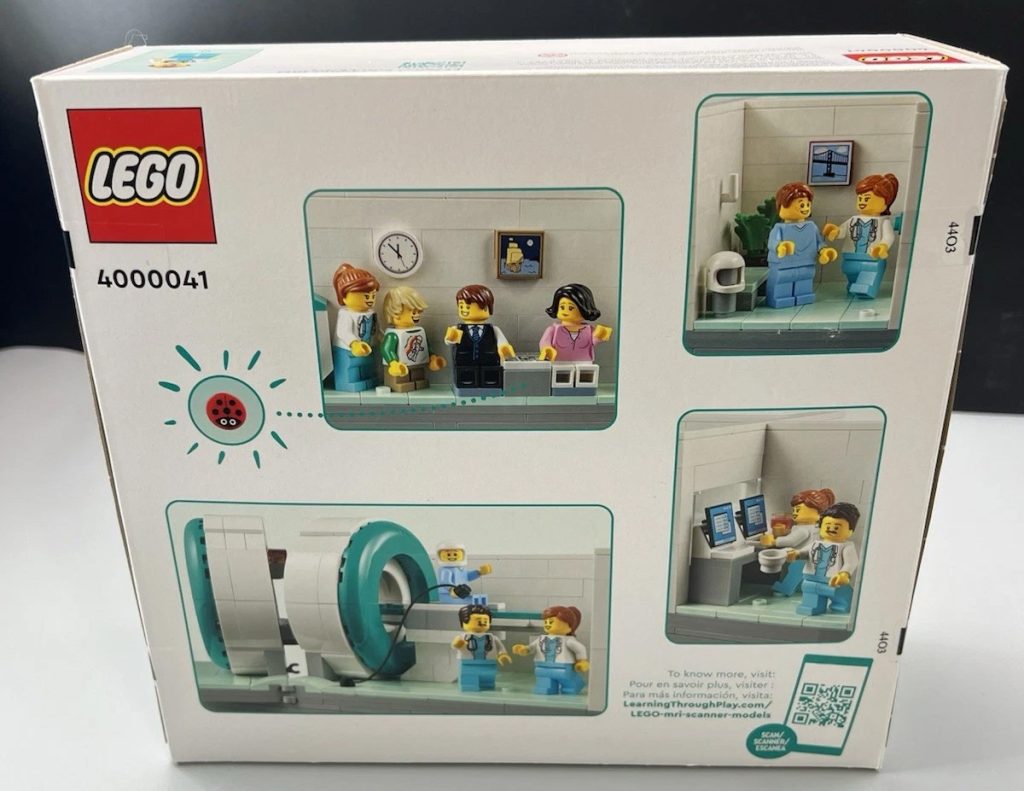 LEGO 4000041 MRT Scanner Rückseite der Box