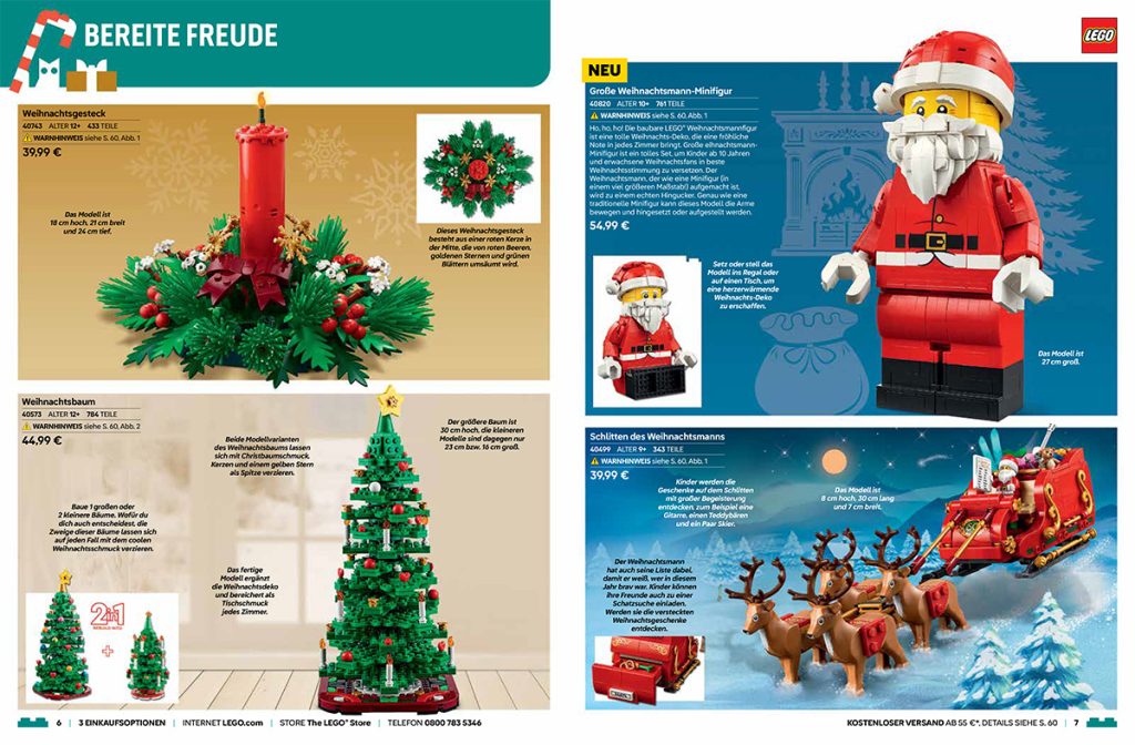 LEGO Weihnachtskatalog 2025