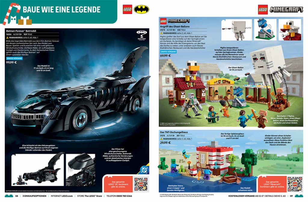 LEGO Weihnachtskatalog 2025