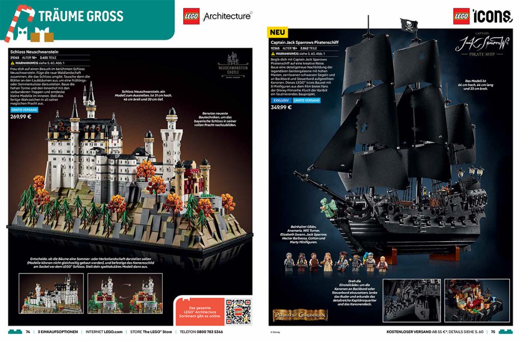 LEGO Weihnachtskatalog 2025