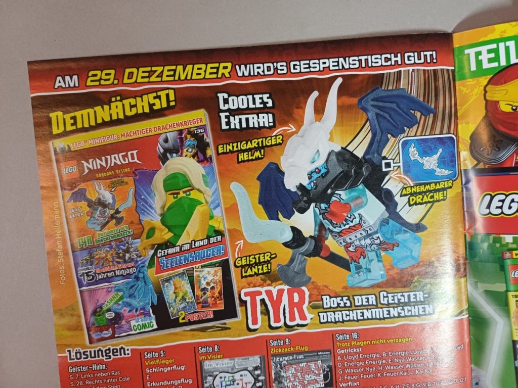 LEGO Ninjago Magazin 135 