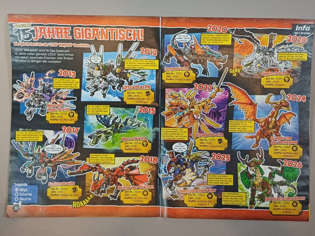LEGO Ninjago Magazin 136