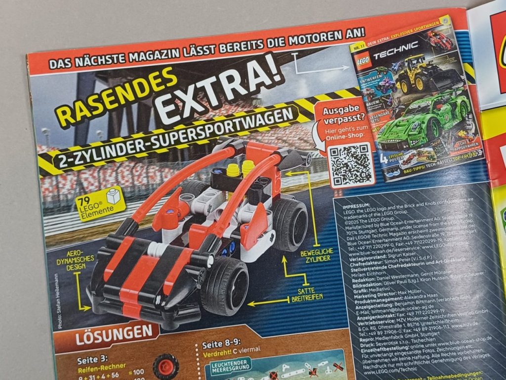 LEGO Technic Magazin 10
