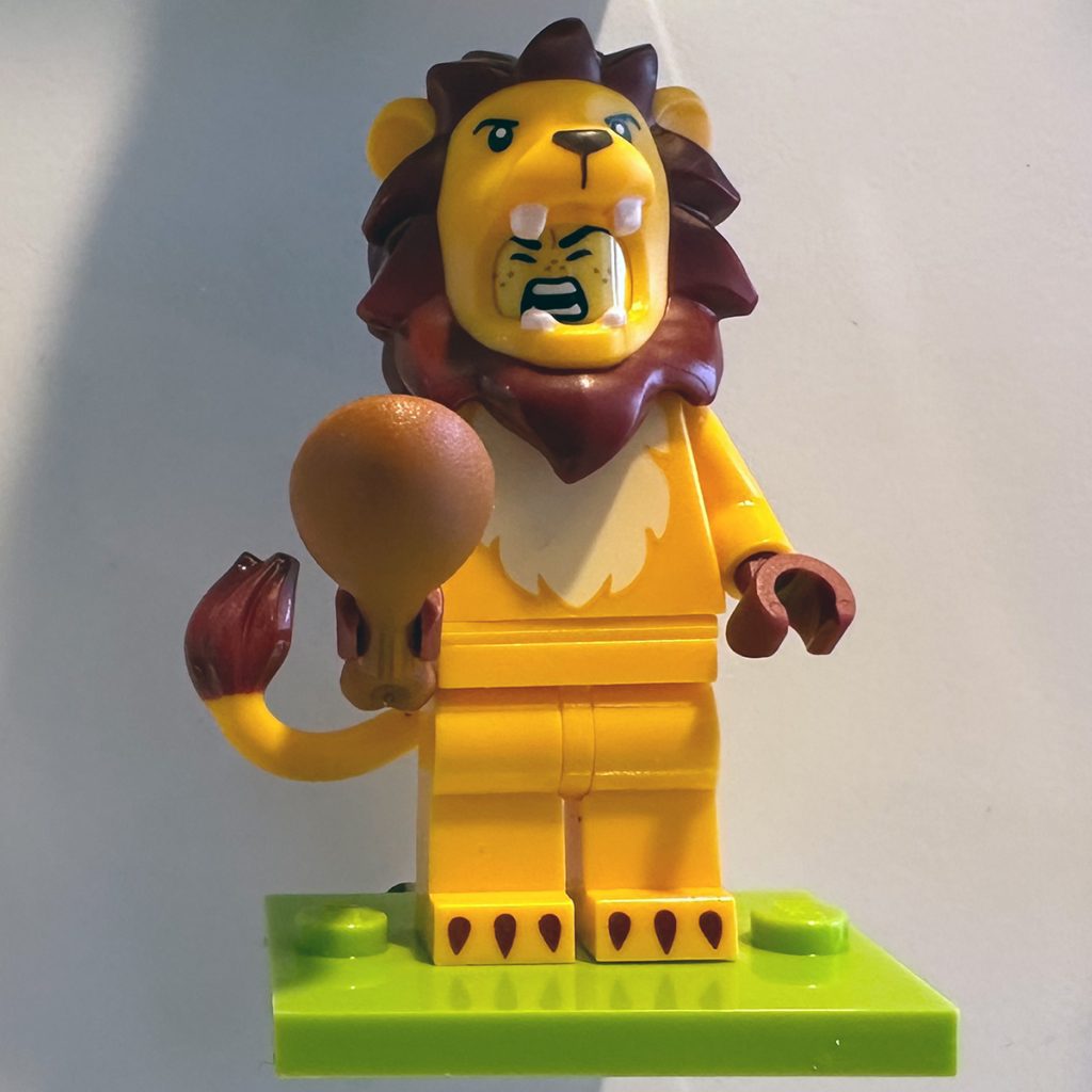 Delfin - Hase - Löwe - Papagei