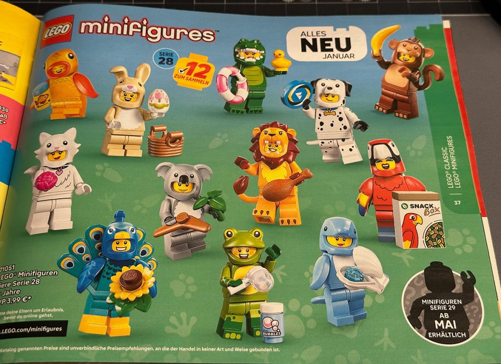 LEGO Katalog 2026 Minifiguren Teaser