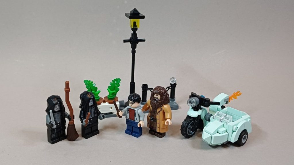 LEGO Harry Potter 76459 Hagrids und Harrys Flucht aus dem Ligusterweg