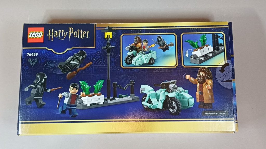LEGO Harry Potter 76459 Hagrids und Harrys Flucht aus dem Ligusterweg