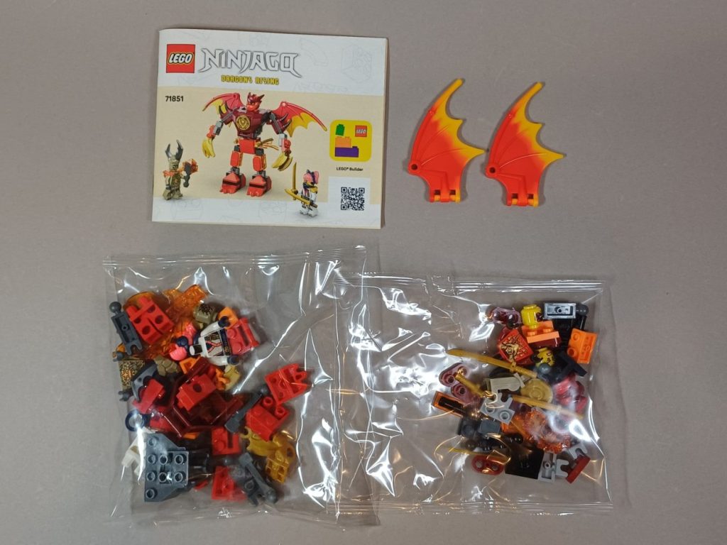 LEGO Ninjago 71851 Kais Drachen-Mech Battle Set im Review