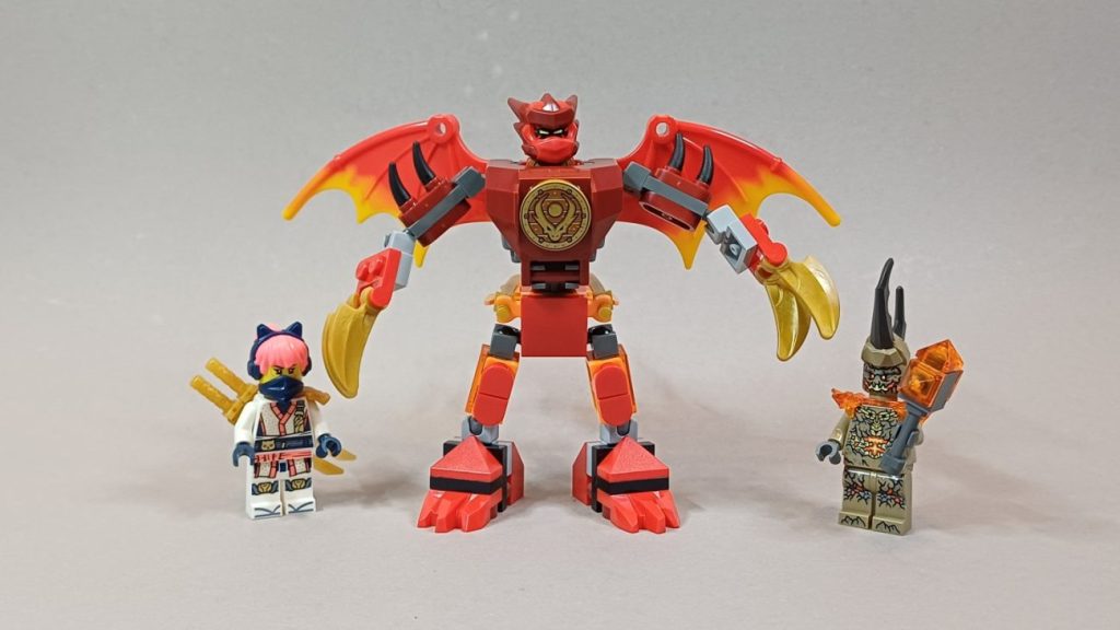 LEGO Ninjago 71851 Kais Drachen-Mech Battle Set im Review