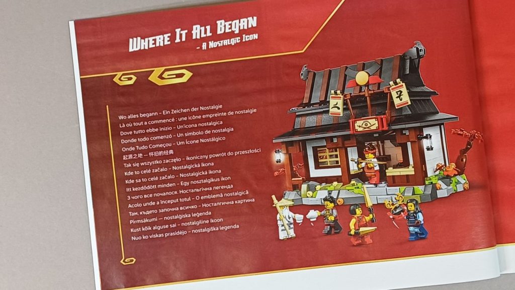 LEGO Ninjago Legacy 71858: 15-jähriges Jubiläum der Vier-Waffen-Schmiede