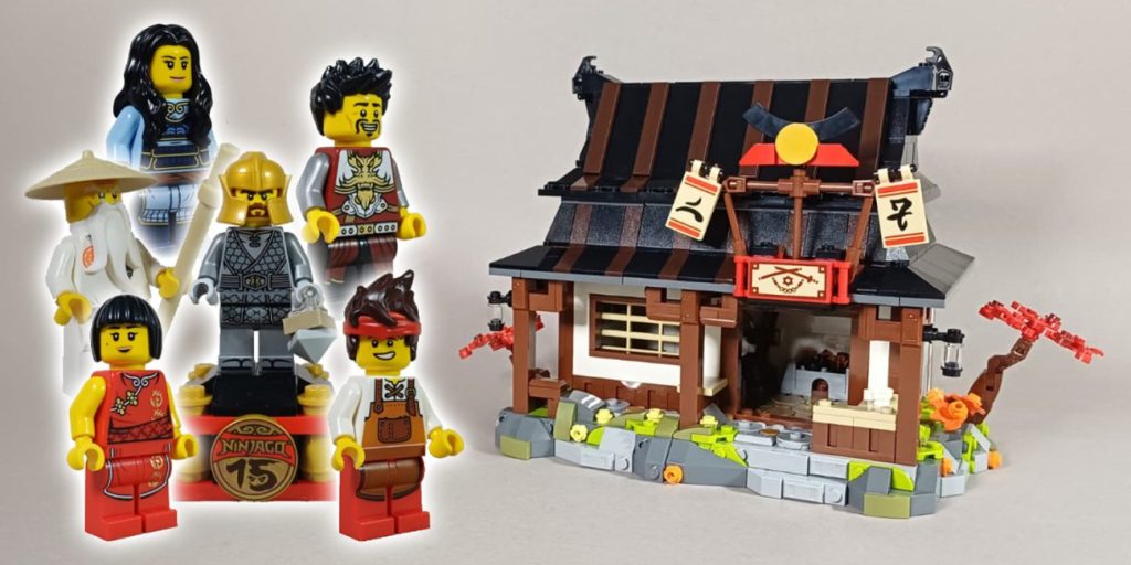 LEGO Ninjago Legacy 71858: 15-jähriges Jubiläum der Vier-Waffen-Schmiede