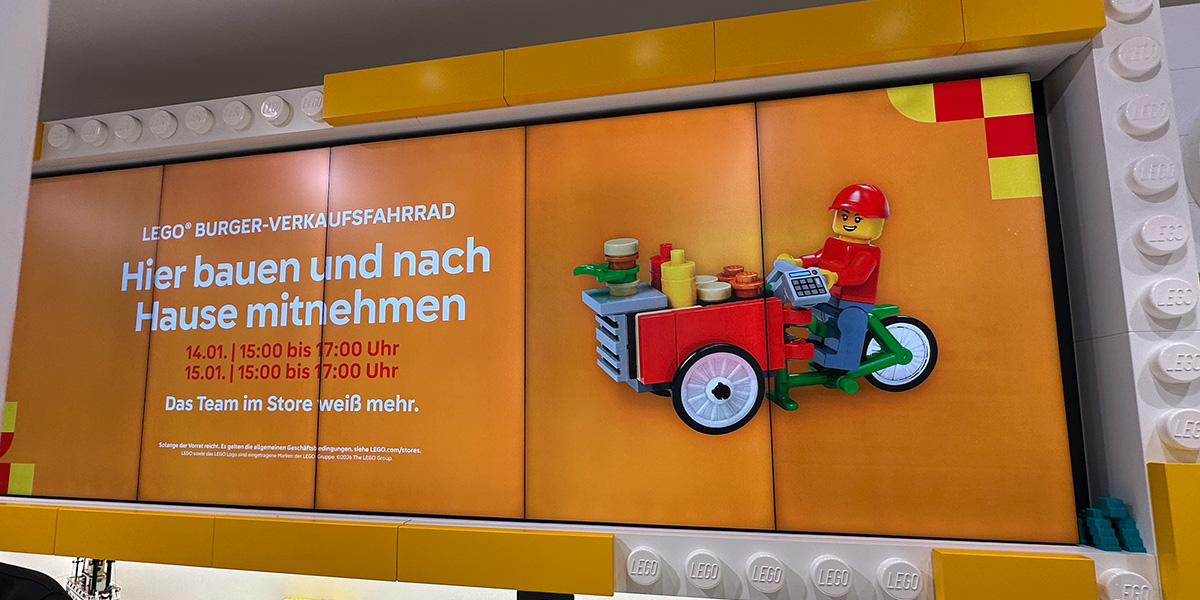 LEGO Store Make & Take Aktion Januar 2026