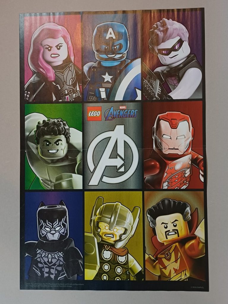LEGO Avengers Magazin 34 mit Black Panther im Review