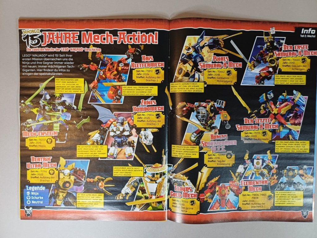 LEGO Ninjago Magazin 137 im Review