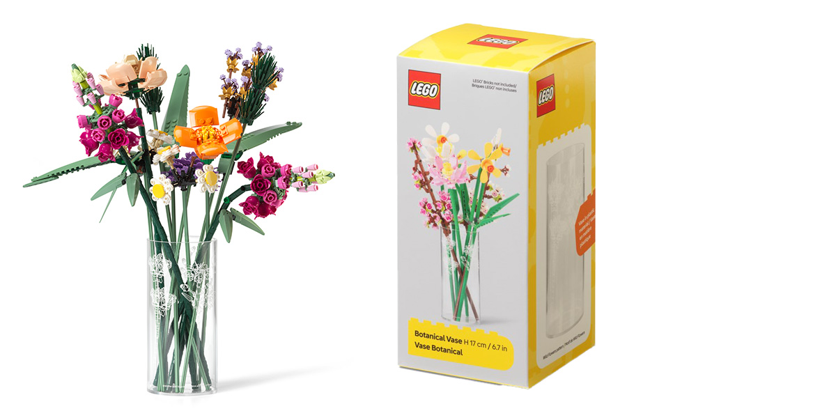 LEGO Wildblumen Vase