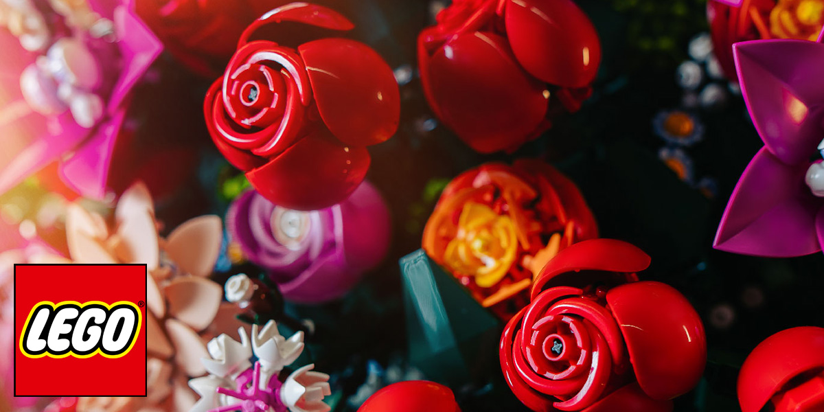 Mehr LEGO Blumen Botanicals Paperbag und GWP
