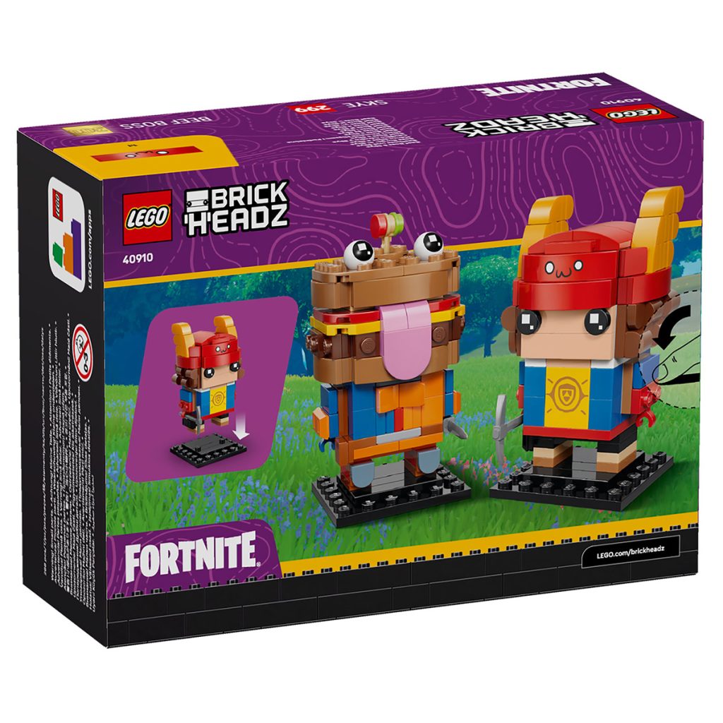 LEGO Fortnite 40910 Beef Boss & Skye BrickHeadz