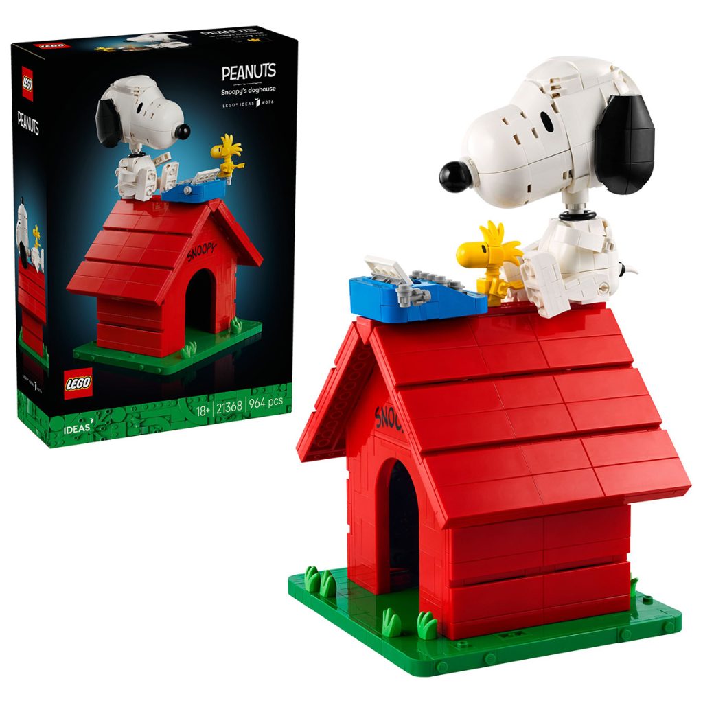 LEGO Ideas 21368 Peanuts Snoopy's Doghouse