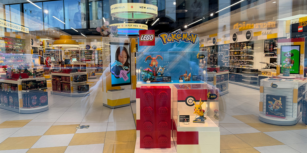 LEGO Pokemon Verkaufsstart: Store-Display