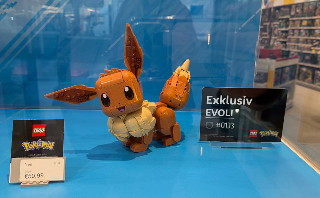 LEGO Pokemon Verkaufsstart im LEGO Brand Store Bonn