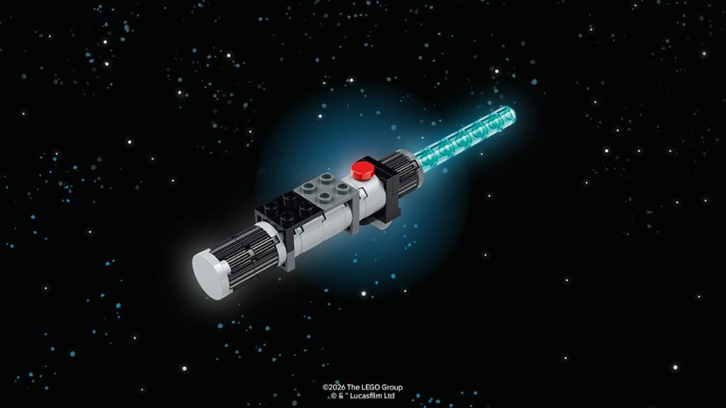 Store-Aktion: LEGO Star Wars Lichtschwert bauen
