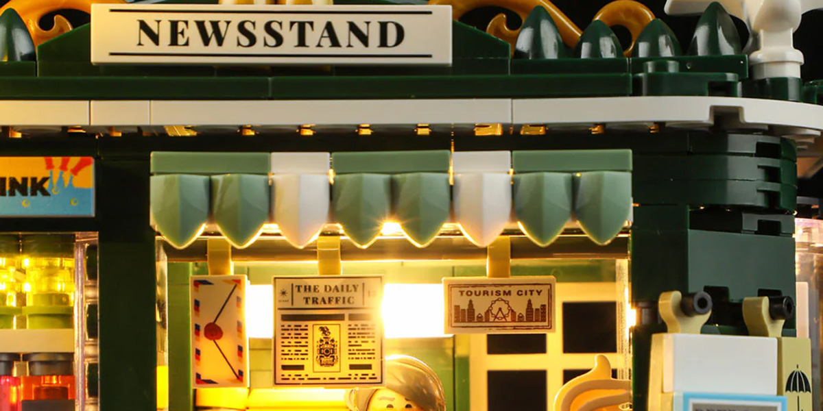 Lumibricks News Stand