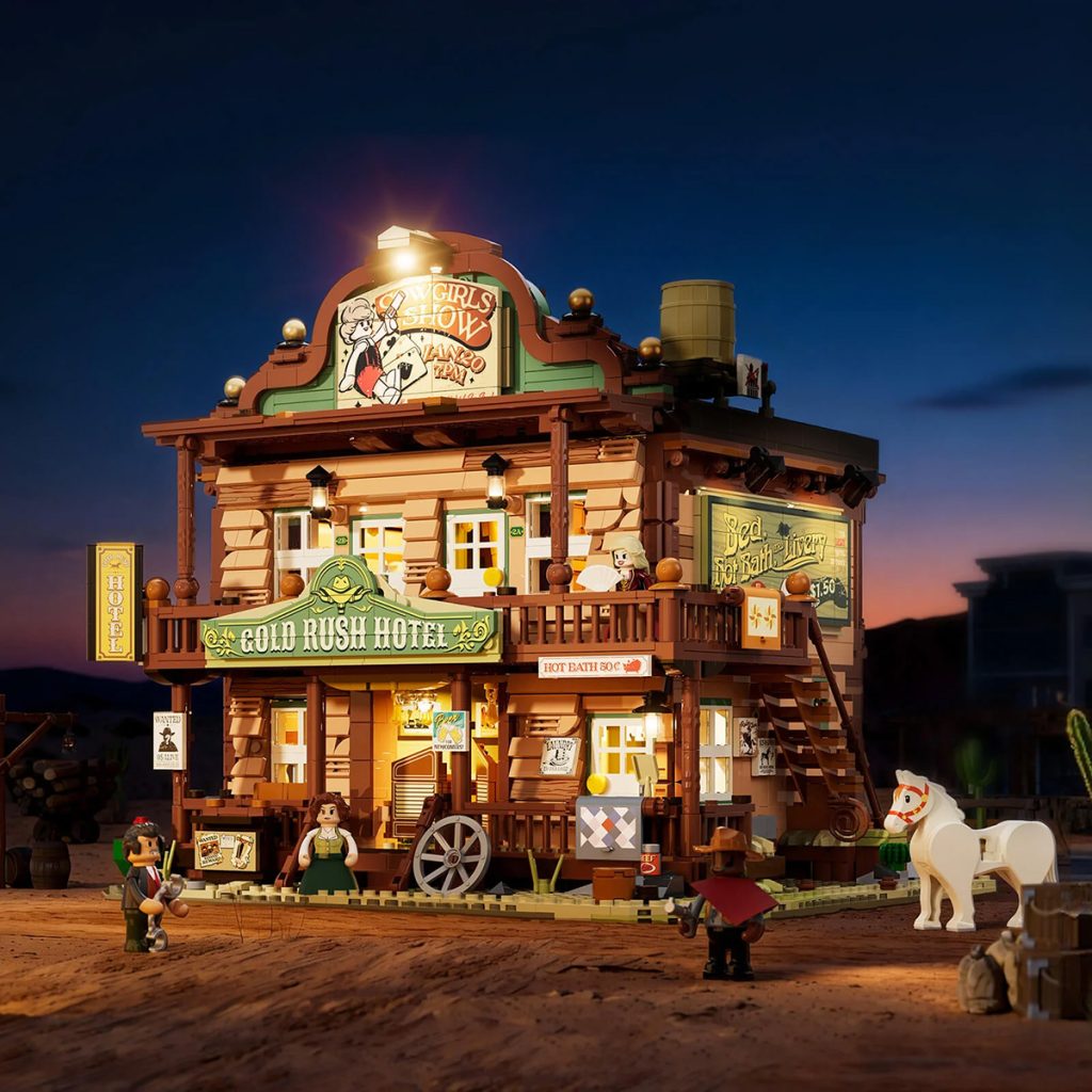 Lumibricks Gold Rush Hotel