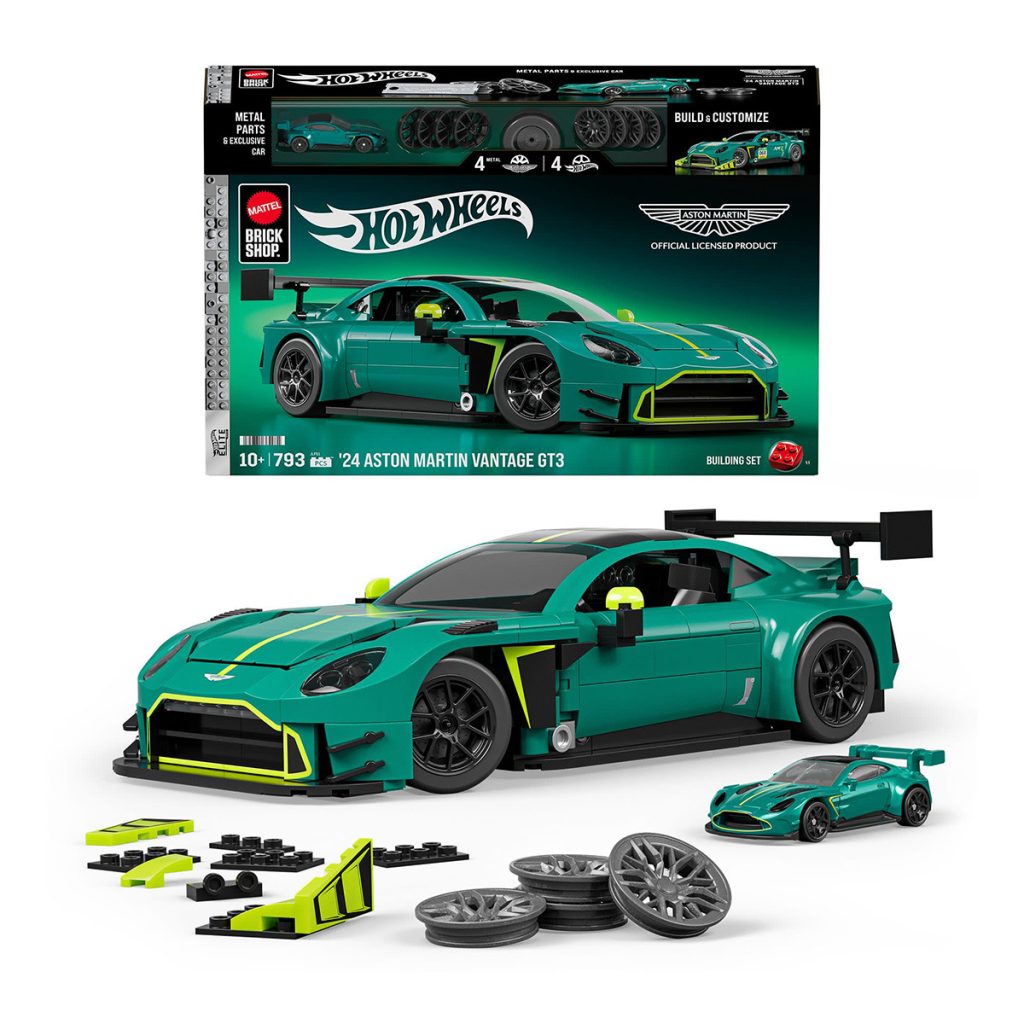 Mattel Brick Shop Neuheit 2026 Aston Martin