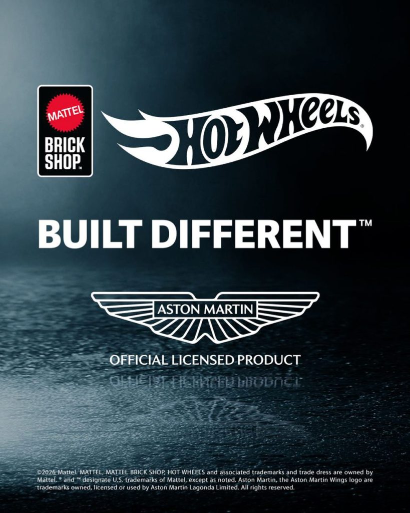 Mattel Brick Shop Aston Martin