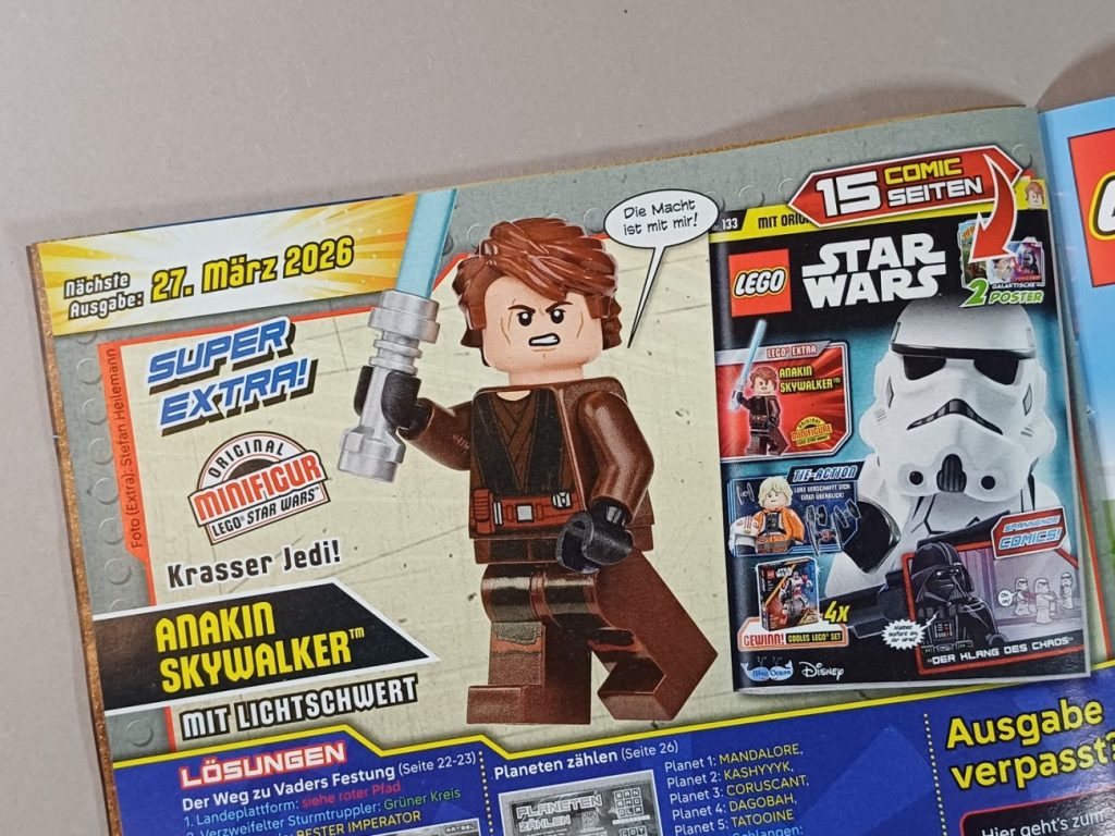 LEGO Star Wars Magazin 132 mit Phase 2 Klonpilot Minifigur