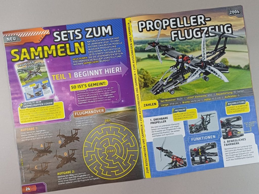 LEGO Technic Magazin 11 Sportwagen