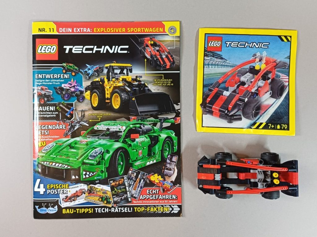LEGO Technic Magazin 11 Sportwagen