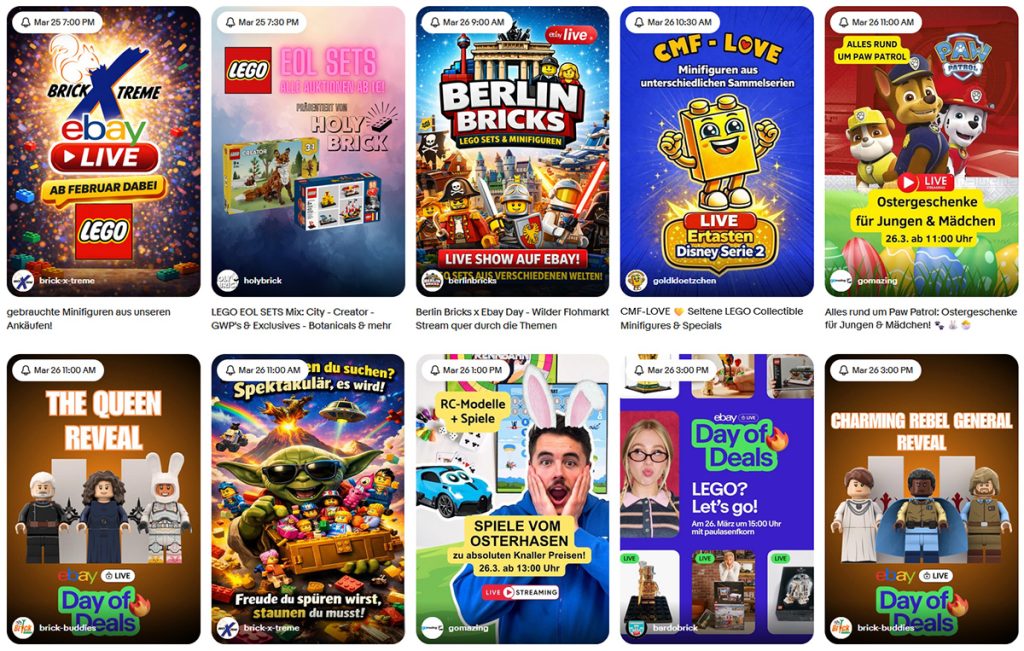 eBay Live: Day of Deals am 26. März