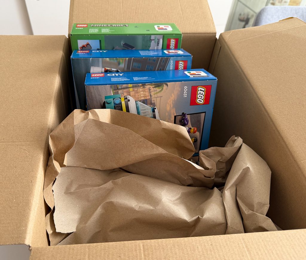 Joybuy Test-Bestellung mit LEGO Sets