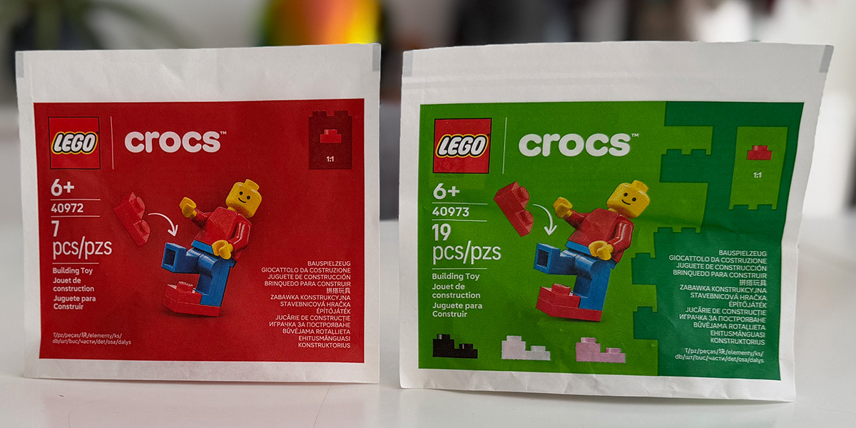 LEGO Crocs Paperbags Polybags