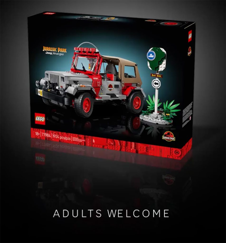 LEGO Jurassic Park 77984 Jeep Wrangler