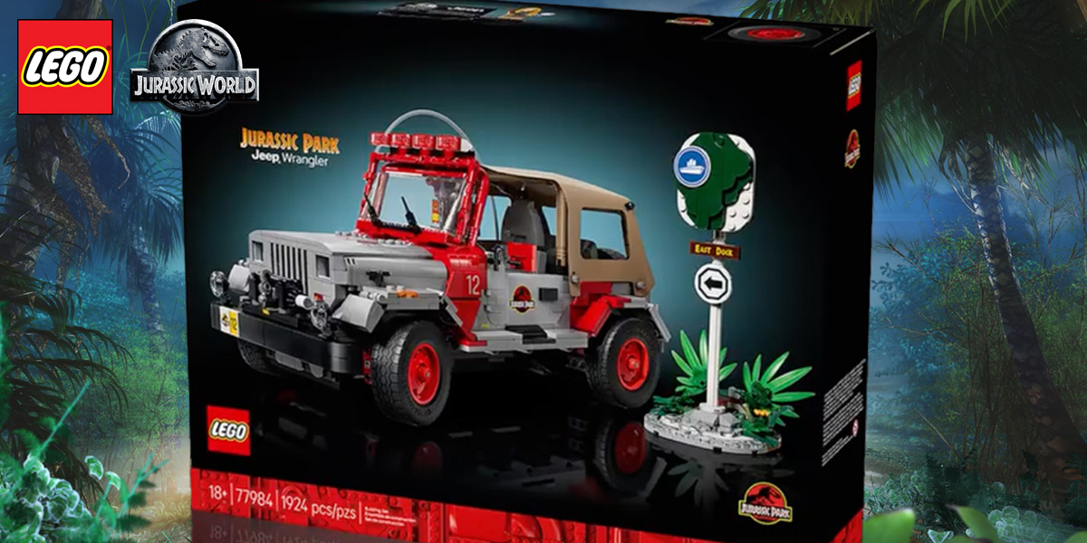 LEGO Jurassic Park 77984 Jeep Wrangler