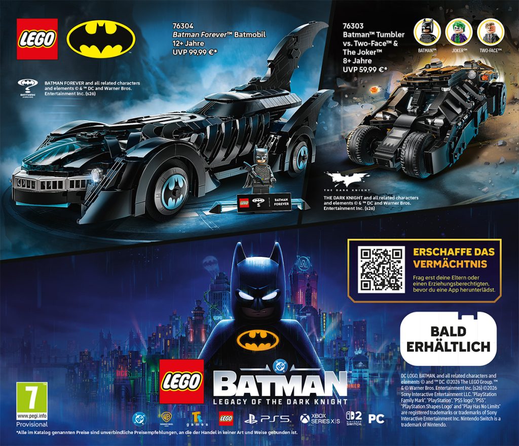 LEGO Batman Neuheiten im LEGO Katalog