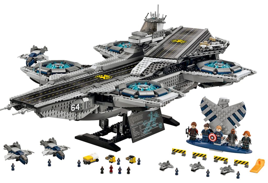 Marvel Helicarrier Minifiguren