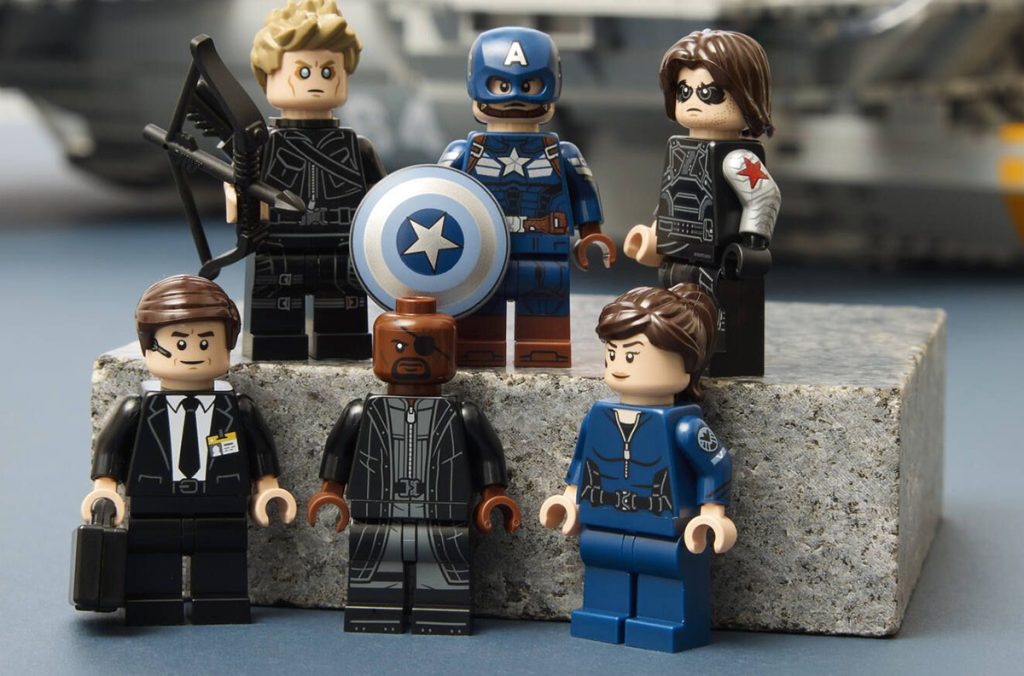 Marvel Helicarrier Minifiguren
