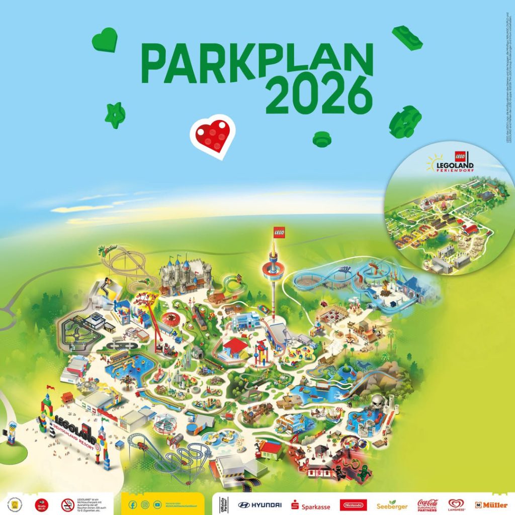LEGOLAND Deutschland Ressort Parkplan 2026
