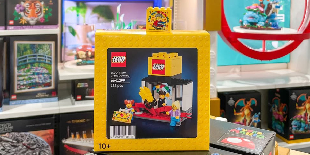 LEGOLAND Store Opening: Set und Sammelstein