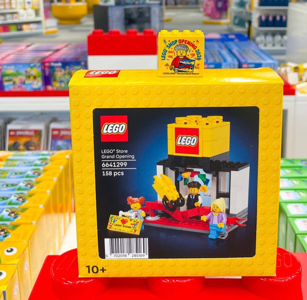 LEGOLAND Store Opening: Set und Sammelstein