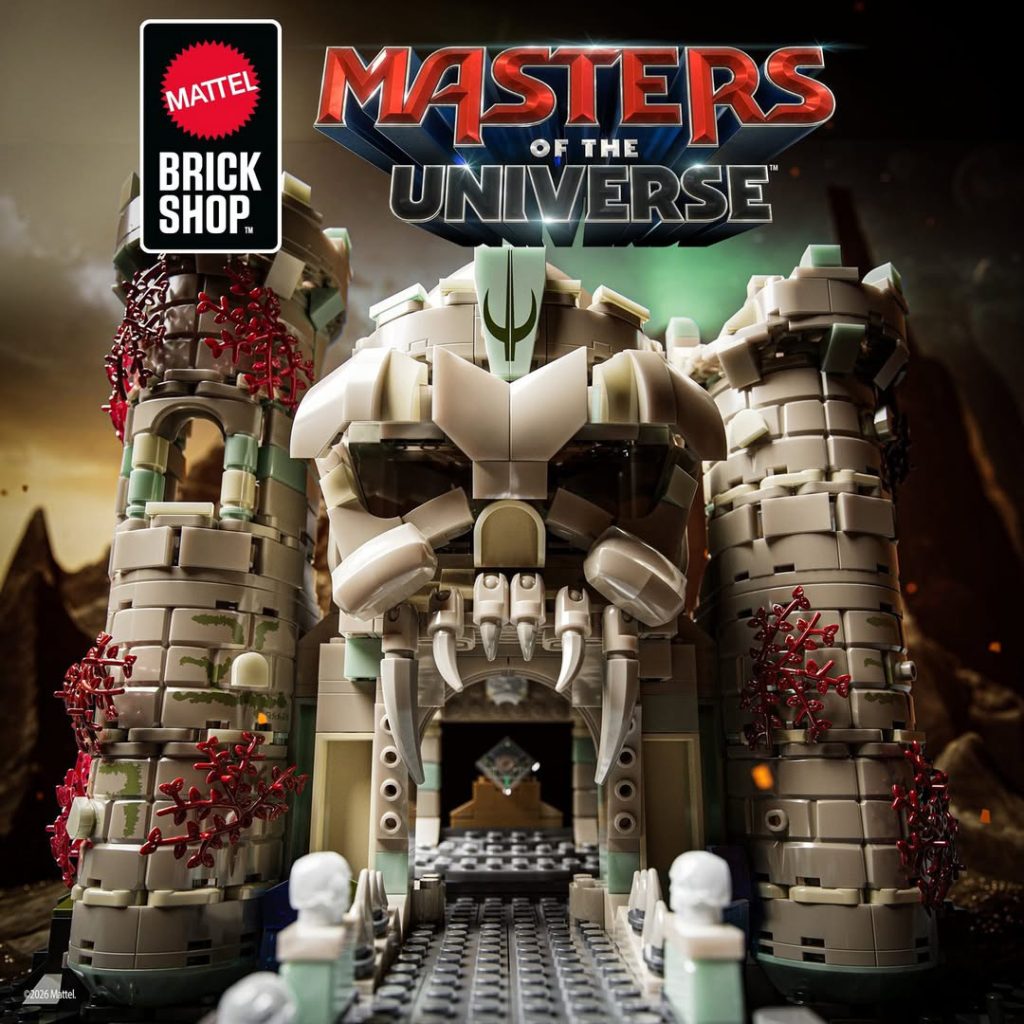 Mattel Brick Shop Master of the Universe Castle Grayskull