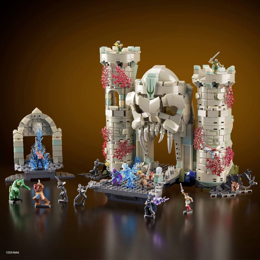 Mattel Brick Shop Master of the Universe Castle Grayskull